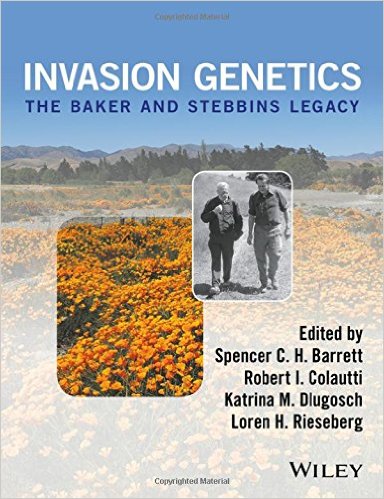 cover of Invasion Genetics: The Baker & Stebbins Legacy book